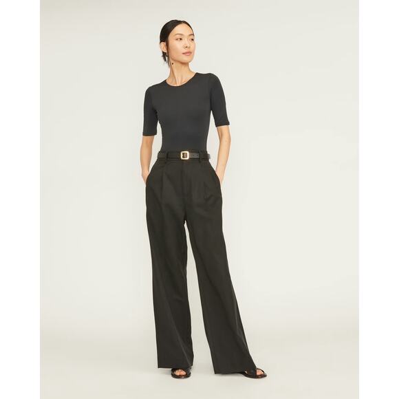 Everlane The Short-Sleeve Crew Neck Bodysuit - L - Picture 1 of 8